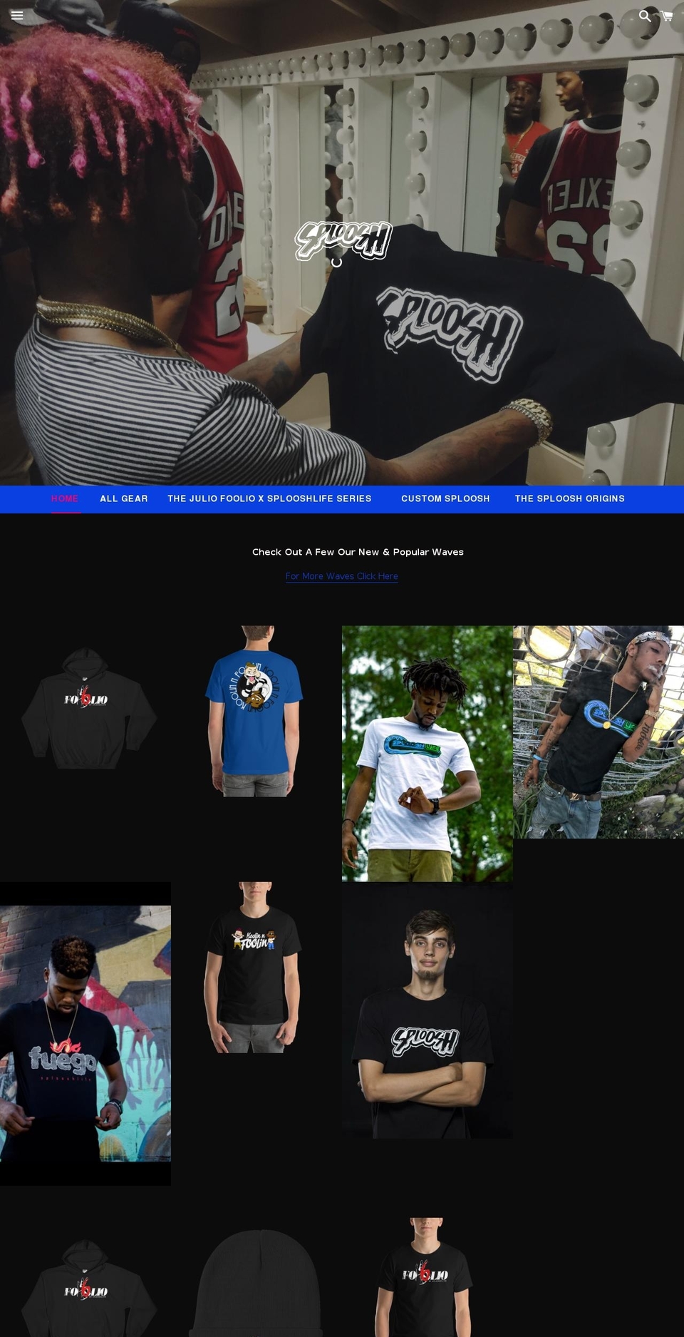 splooshlife.com shopify website screenshot