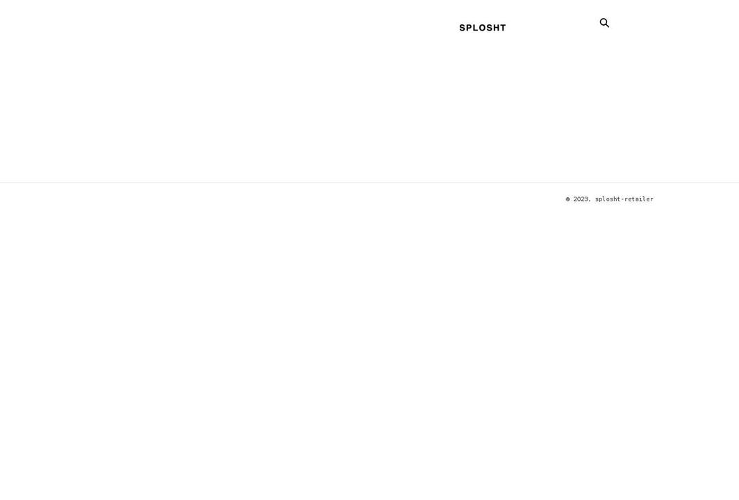splosht-wholesale.com shopify website screenshot