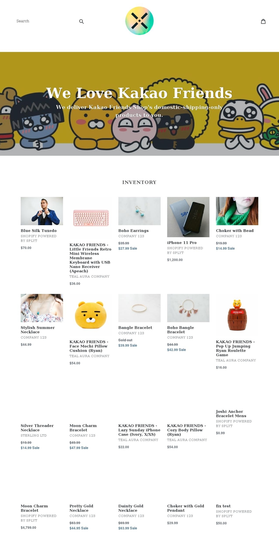 splytdev.com shopify website screenshot