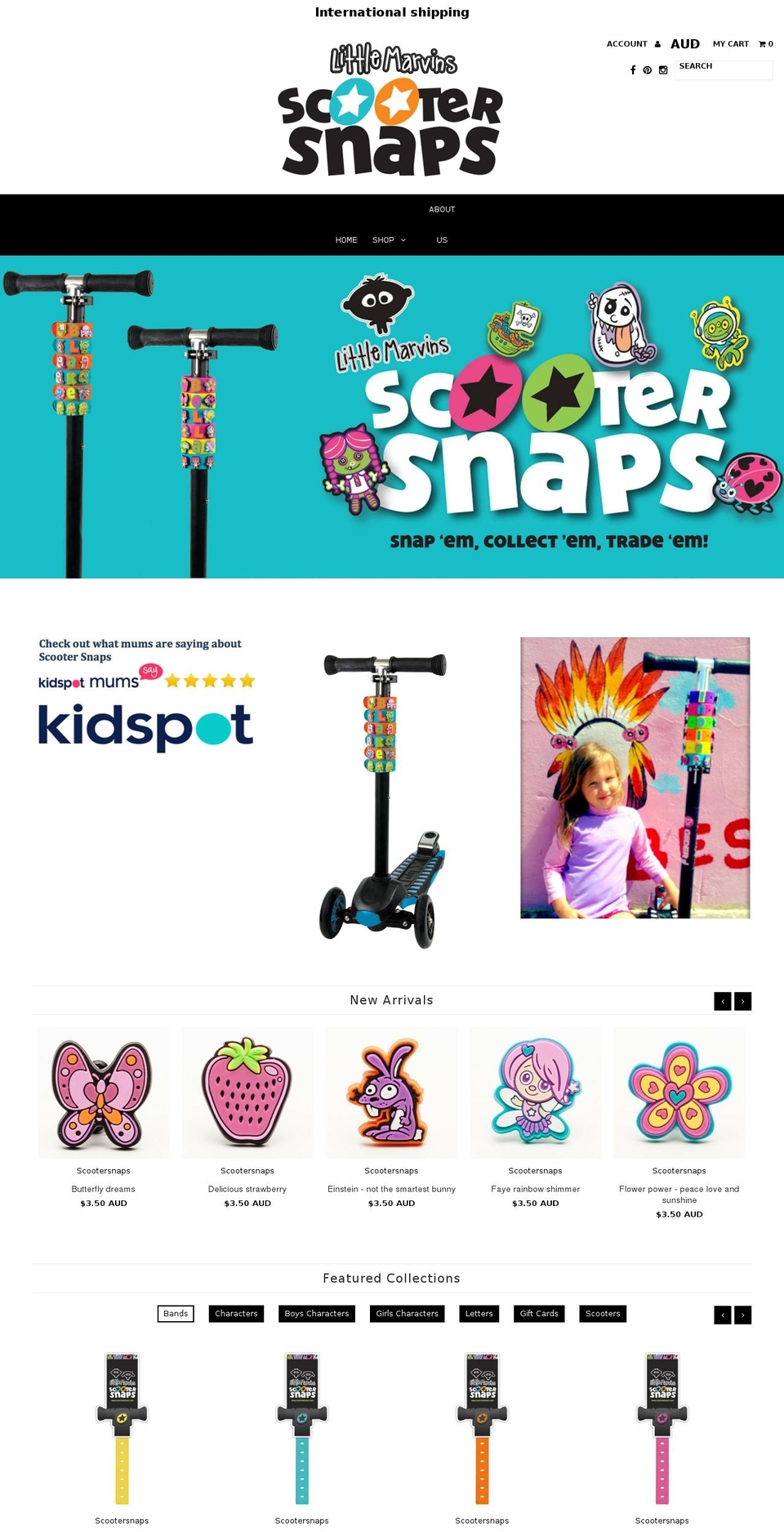 spokeesnaps.com shopify website screenshot
