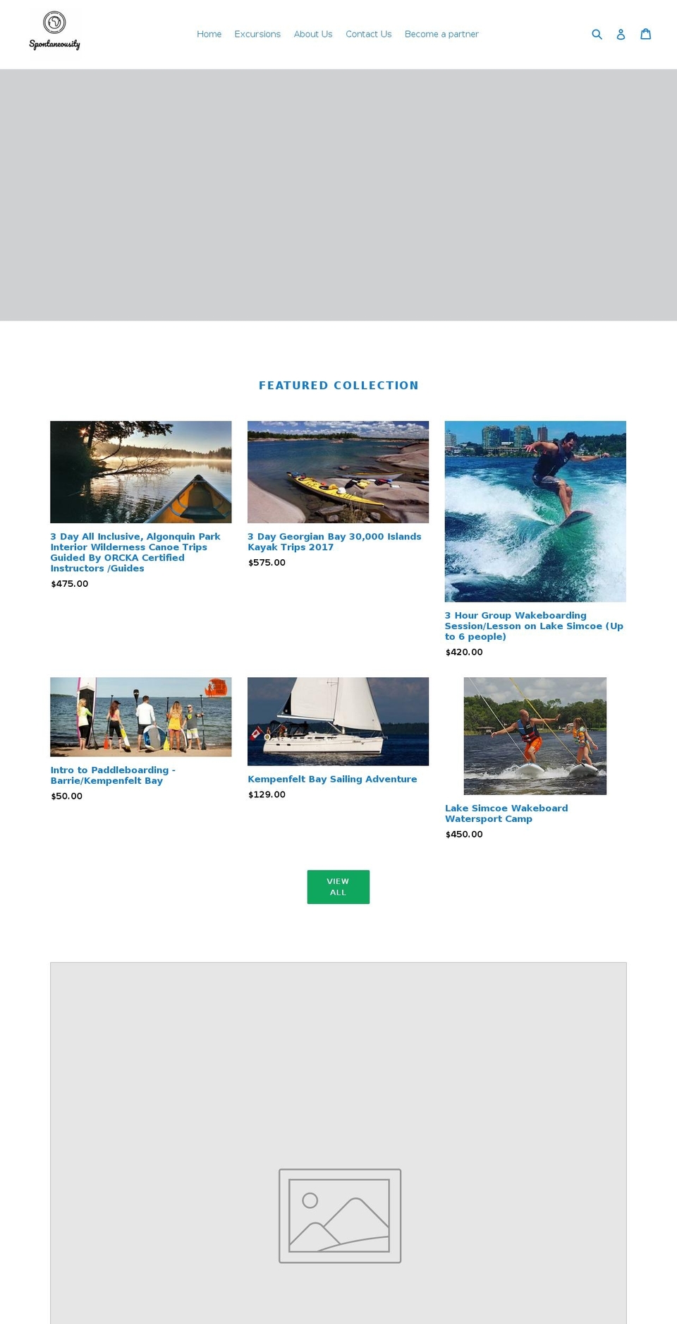 spontaneousity.com shopify website screenshot