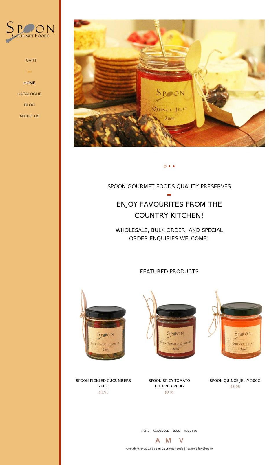 spoonfoods.com.au shopify website screenshot