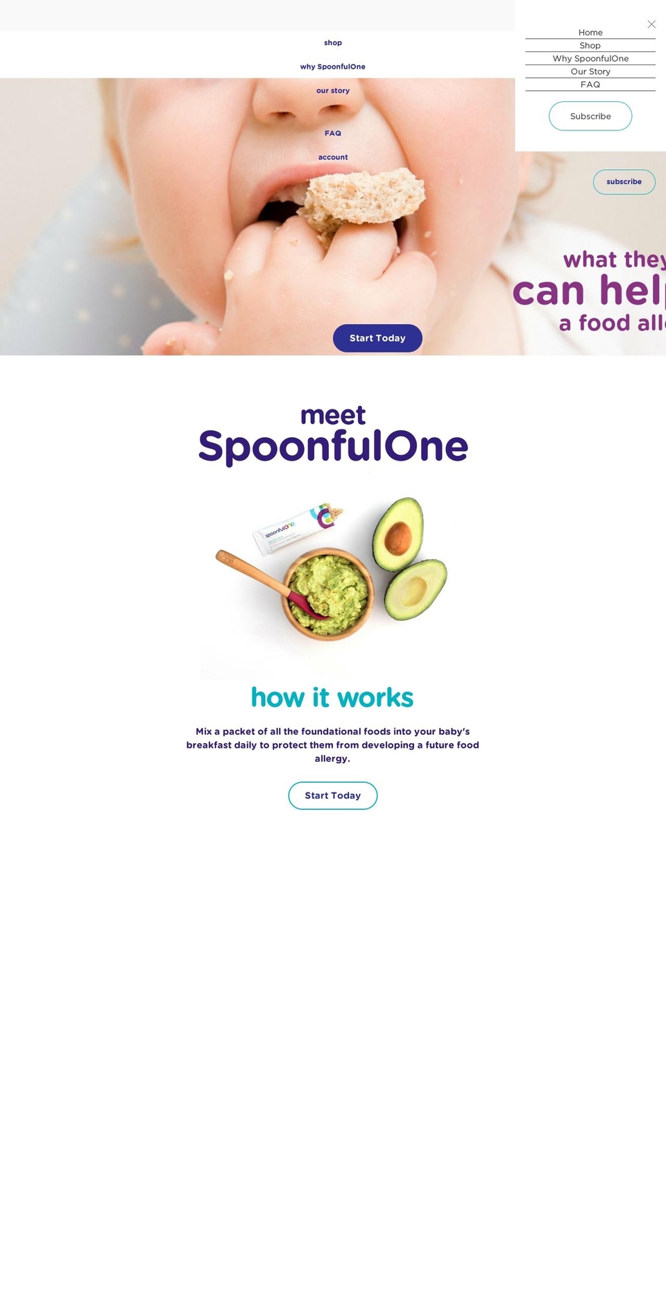 Production | BVA Shopify theme site example spoonfulone.com