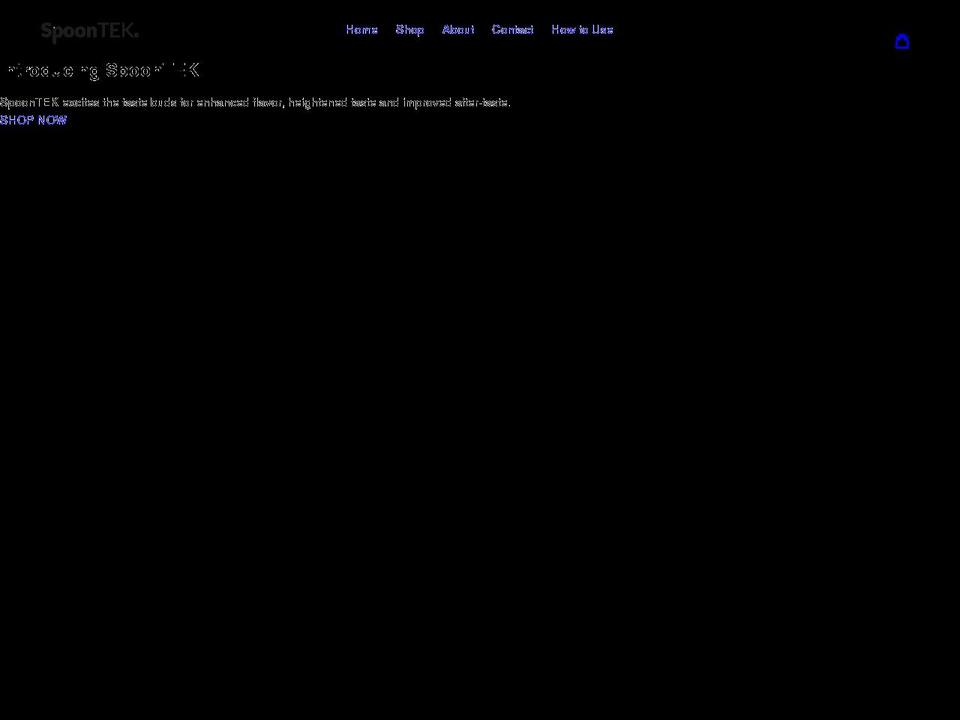 spoontek.com shopify website screenshot