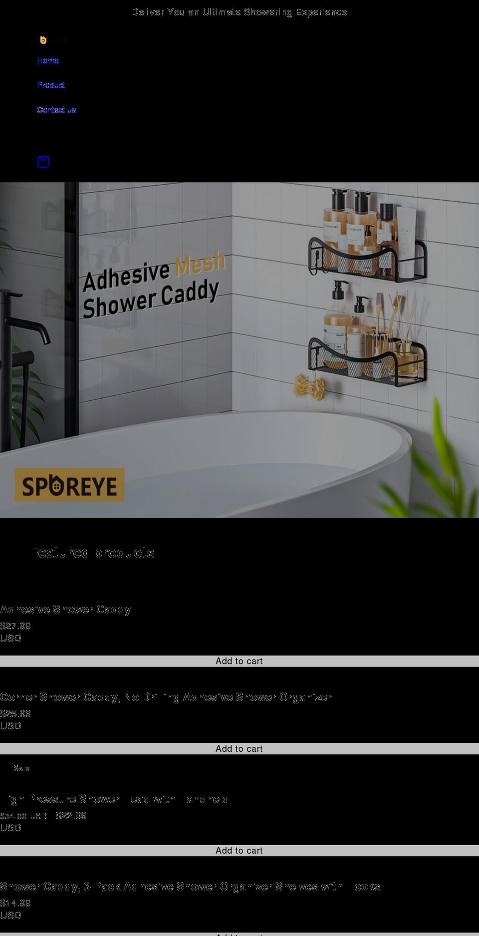 sporeye.com shopify website screenshot