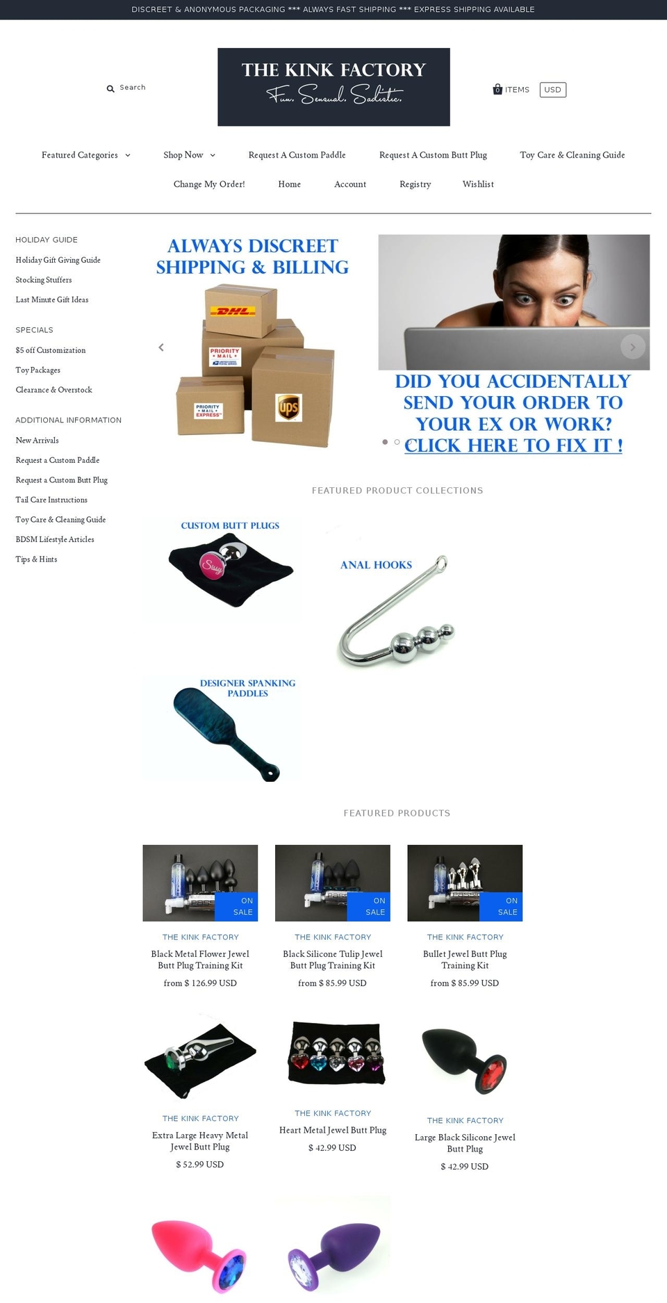 sporkwood.com shopify website screenshot