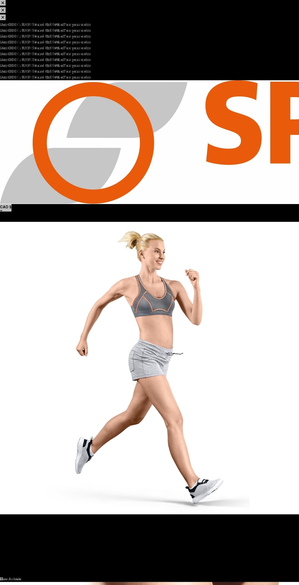 sporlastic.ca shopify website screenshot