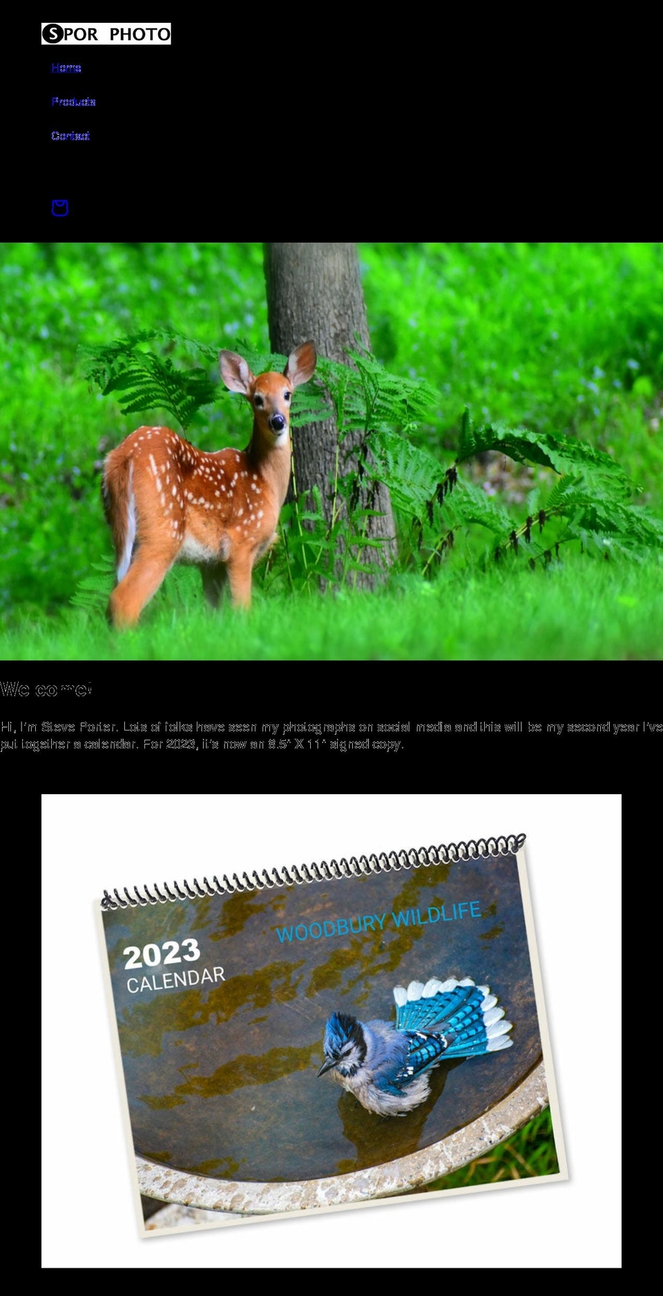 sporphoto.com shopify website screenshot