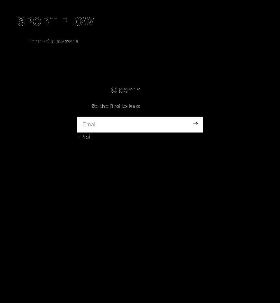 sport-flow.myshopify.com shopify website screenshot