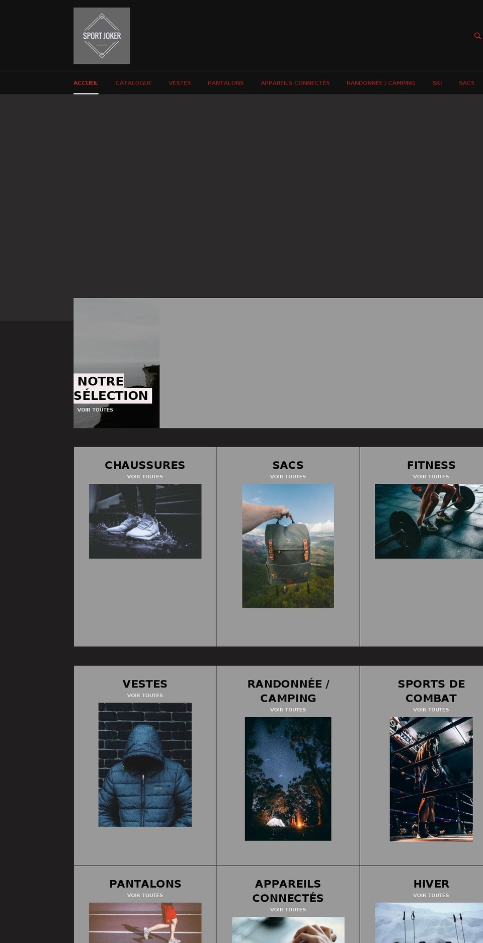 sportjoker.com — Shopify storefront screenshot