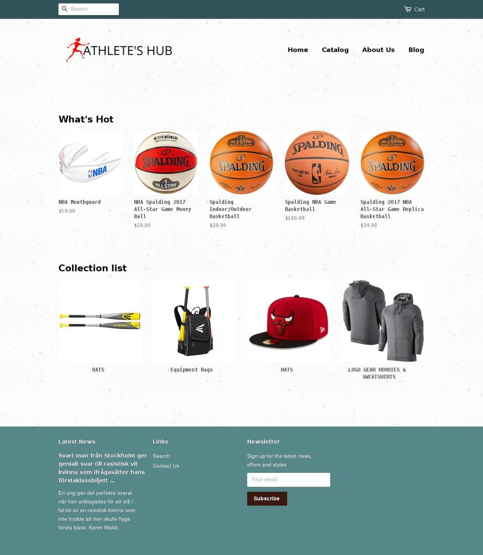 sports-cricket.com — Shopify storefront screenshot