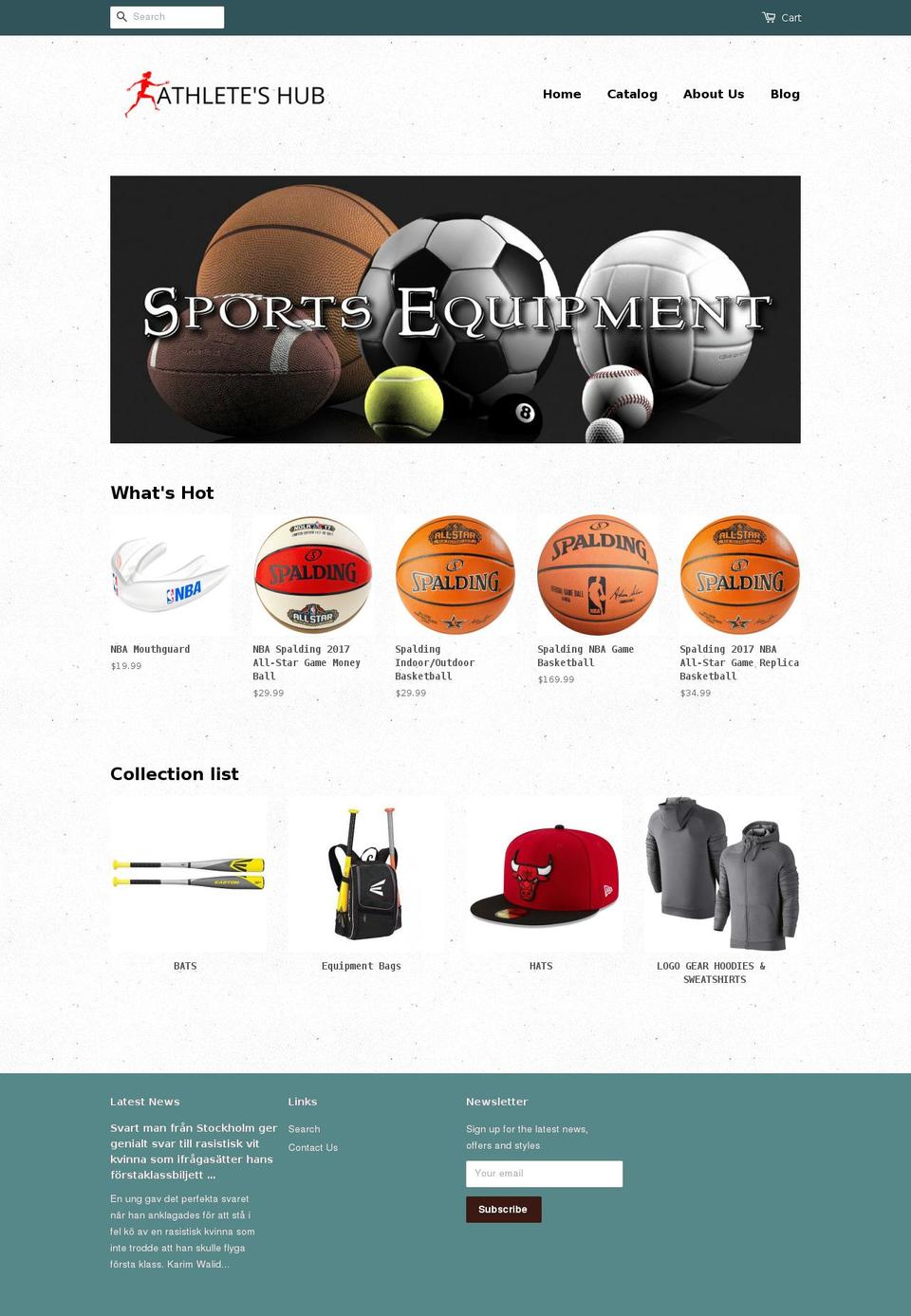 sports-rig.com — Shopify storefront screenshot