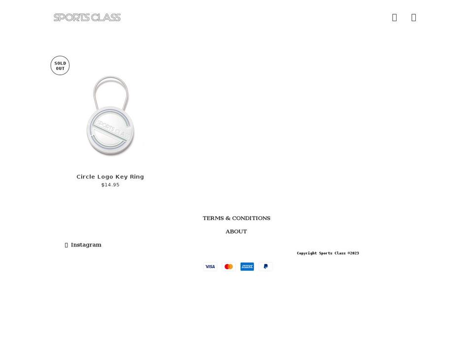 sportsclass.com.au shopify website screenshot