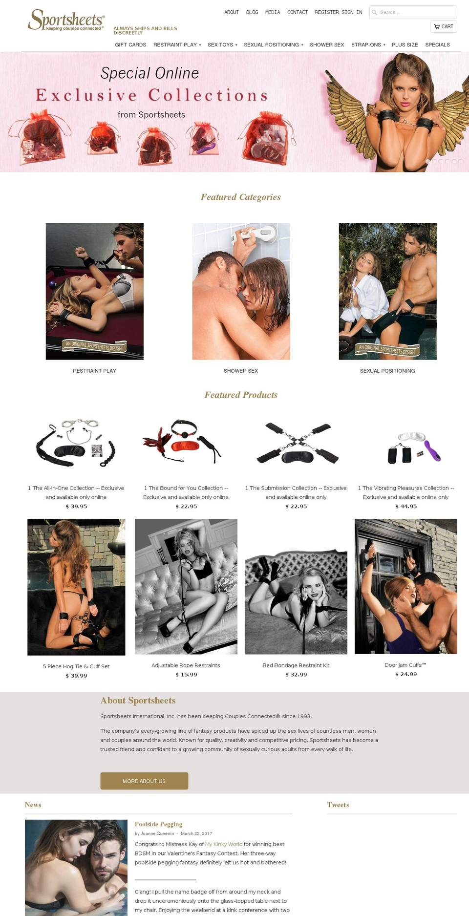 sportsheet.com shopify website screenshot