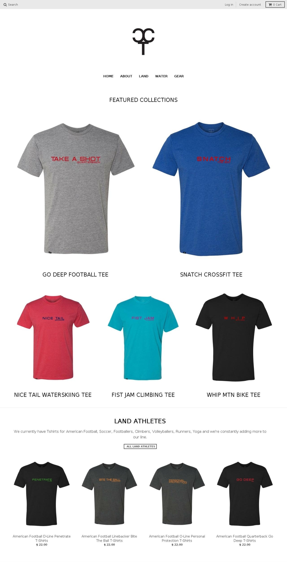 sportspecifictshirts.com shopify website screenshot