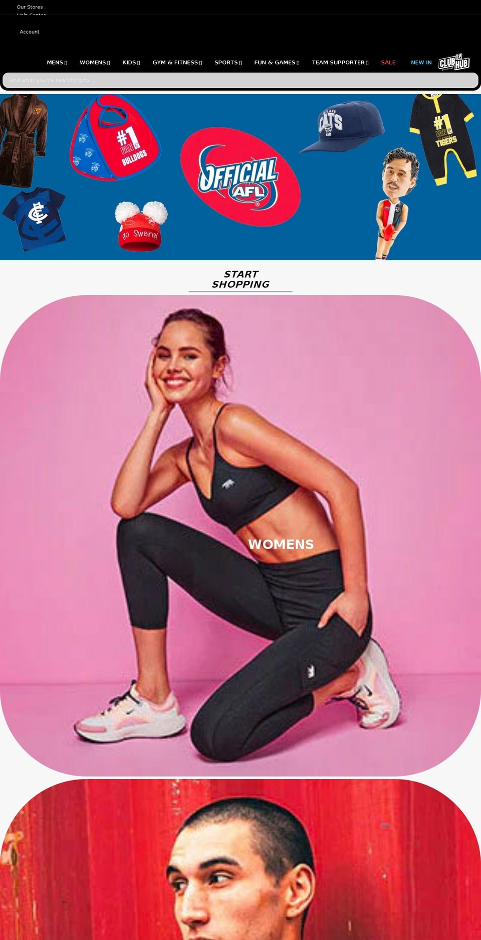 sportspowerwg.com.au shopify website screenshot