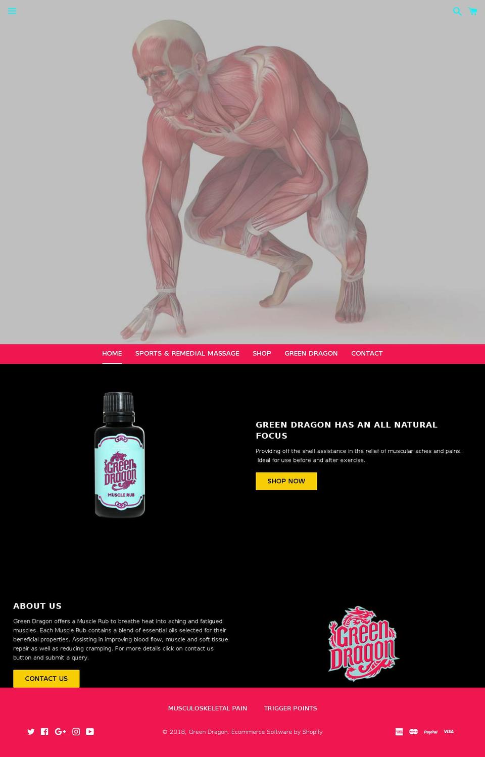 sportsremedial.com — Shopify storefront screenshot
