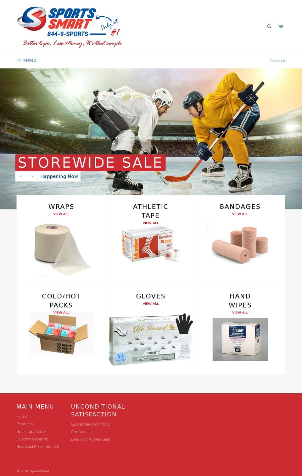 sportssmart.net shopify website screenshot