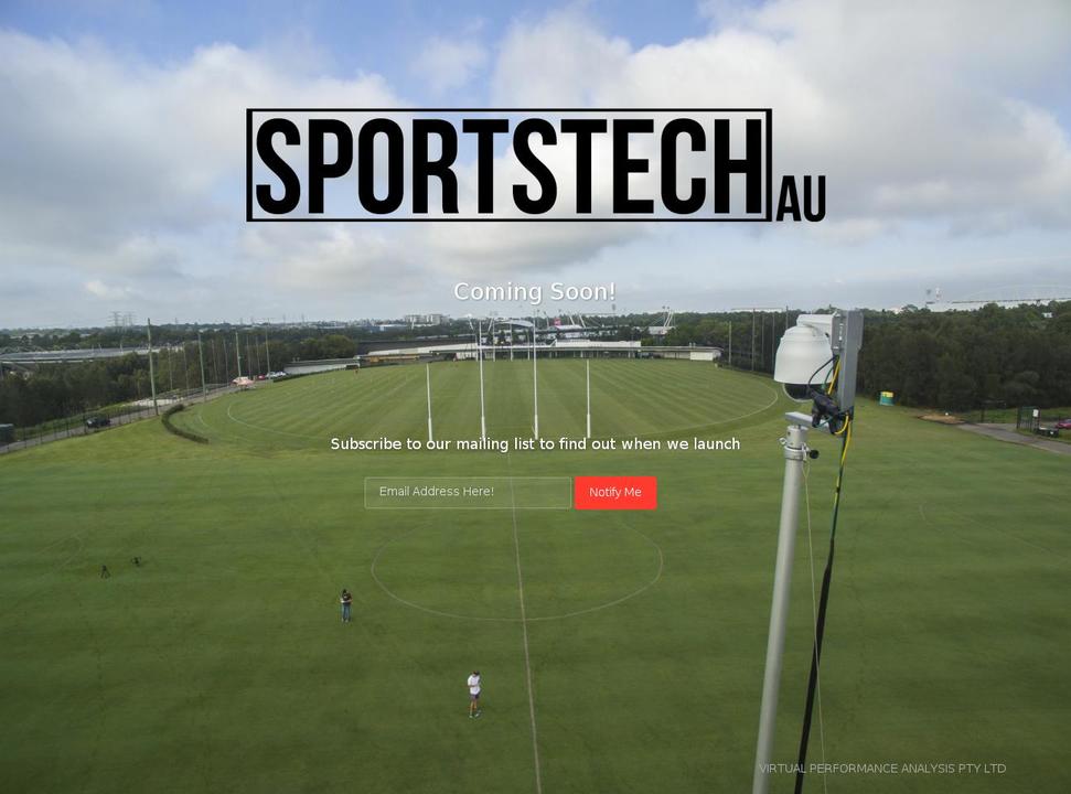 sportstech.com.au shopify website screenshot
