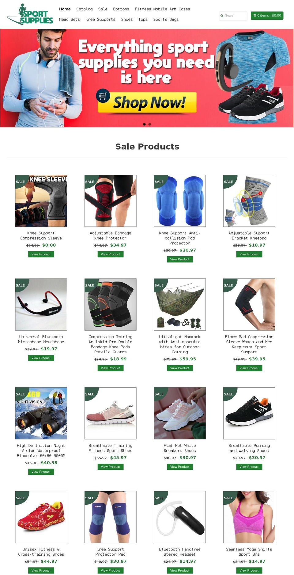 EcomClub Shopify theme site example sportsupplies.us