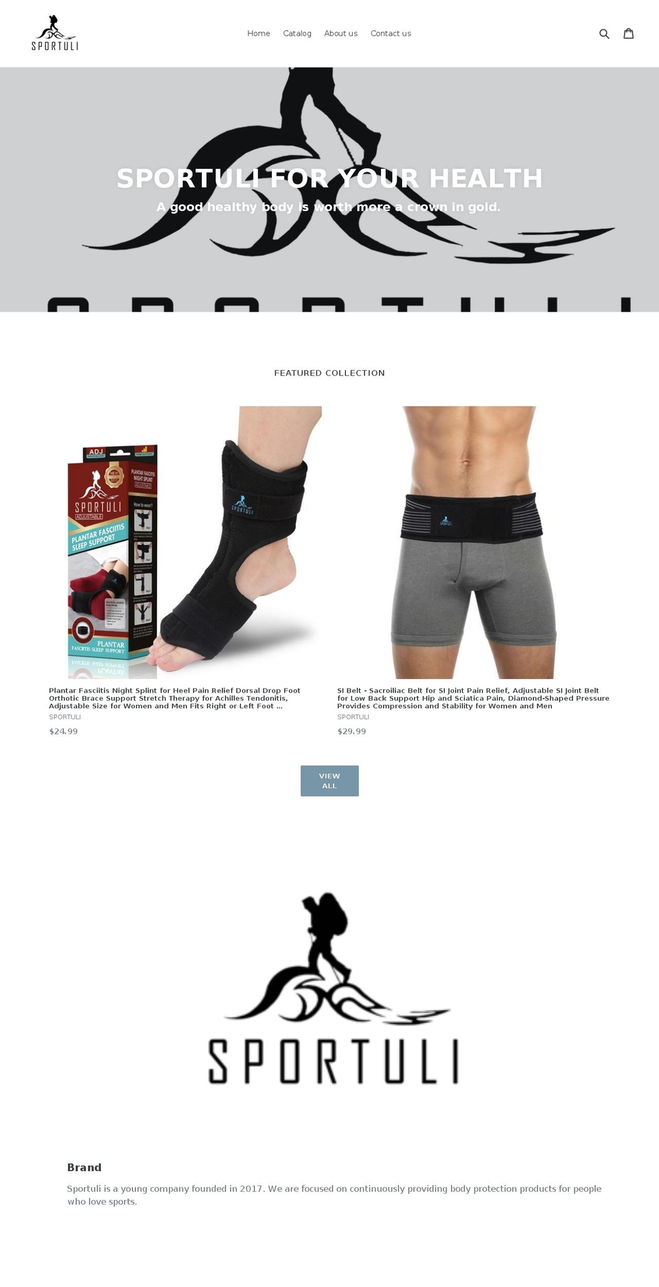 sportuli.com — Shopify storefront screenshot