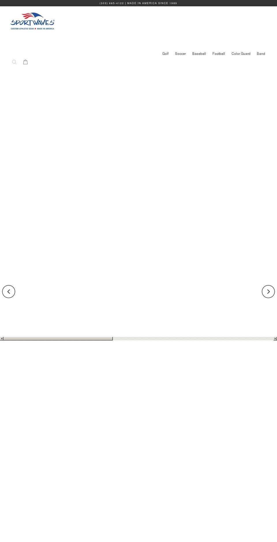 sportwaves.com shopify website screenshot