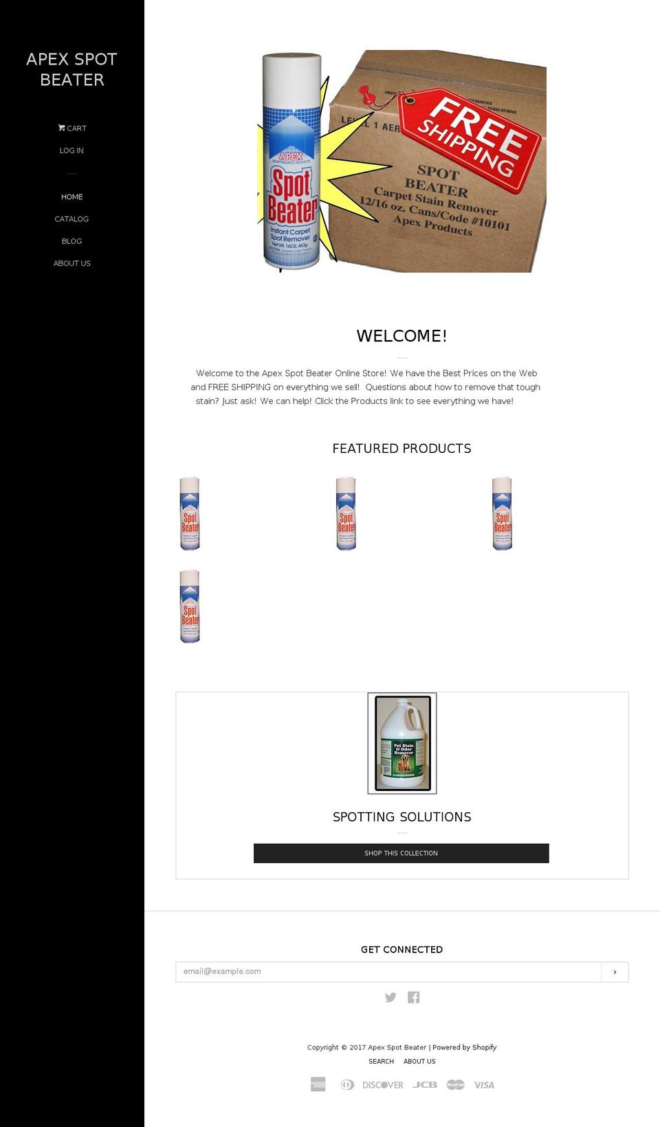 spotbeater.com shopify website screenshot