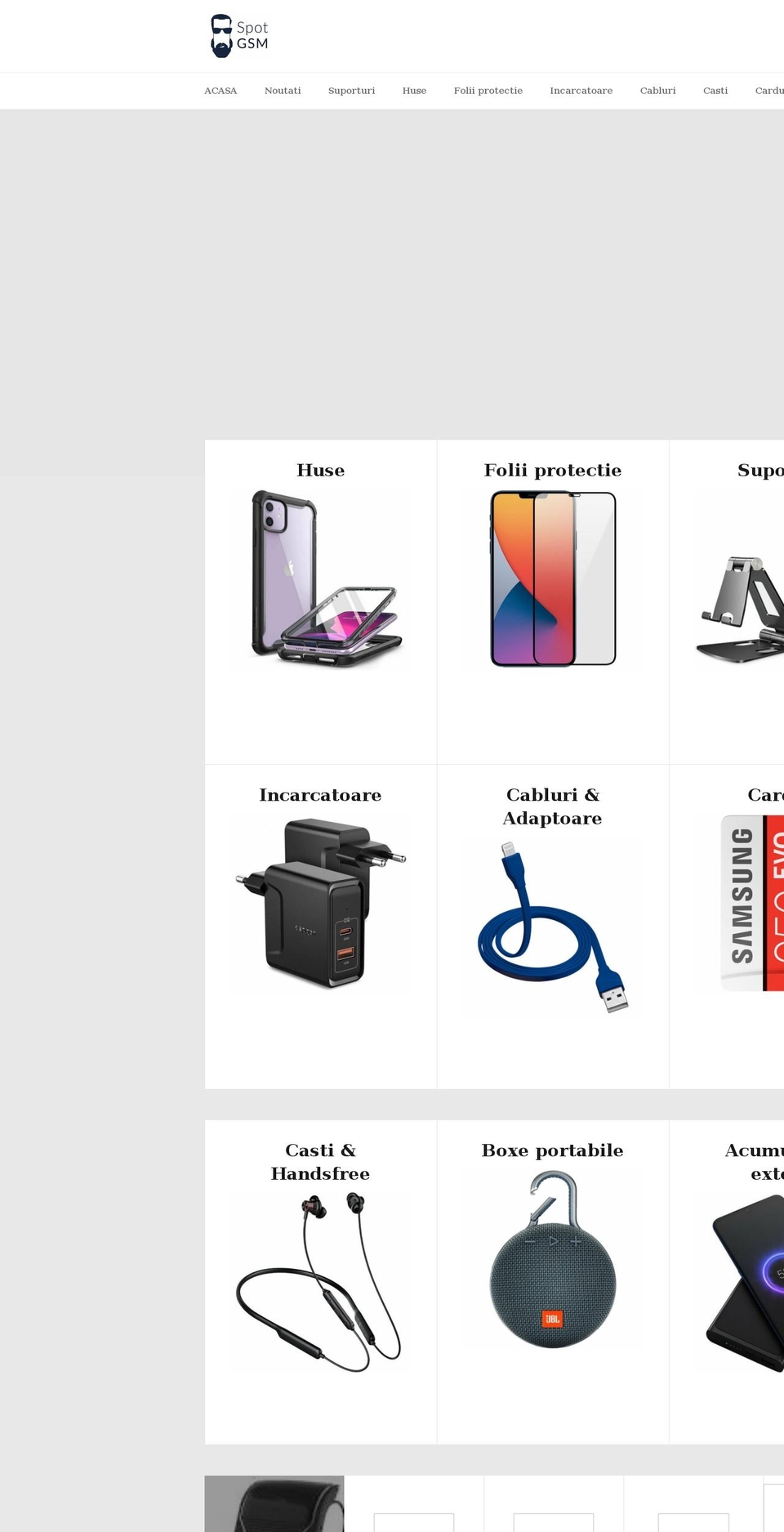 spotgsm.ro shopify website screenshot