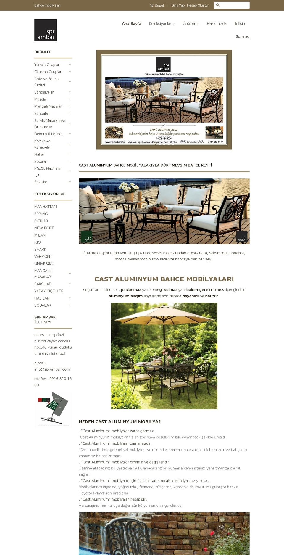 sprambar.com shopify website screenshot