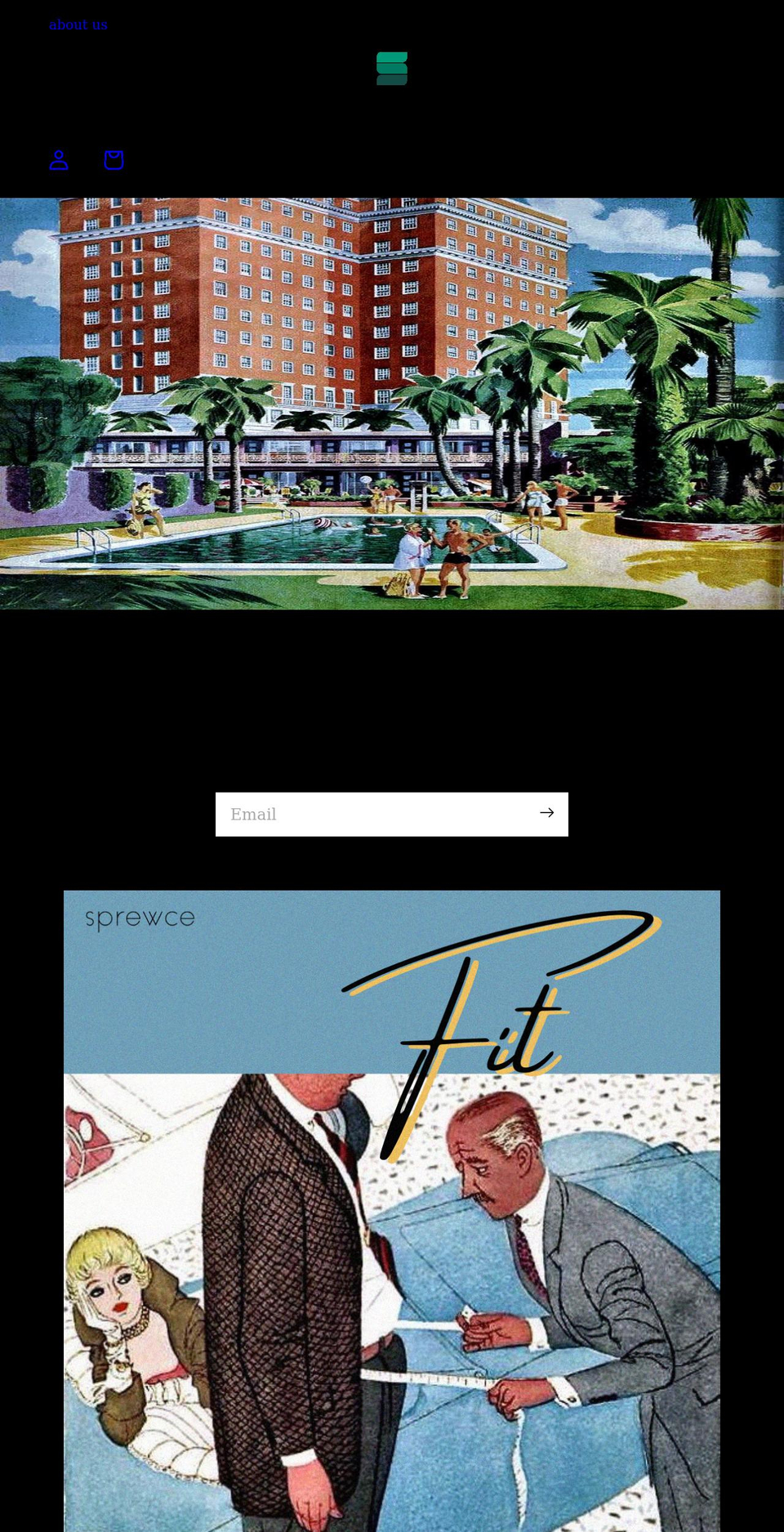 sprewce.com shopify website screenshot