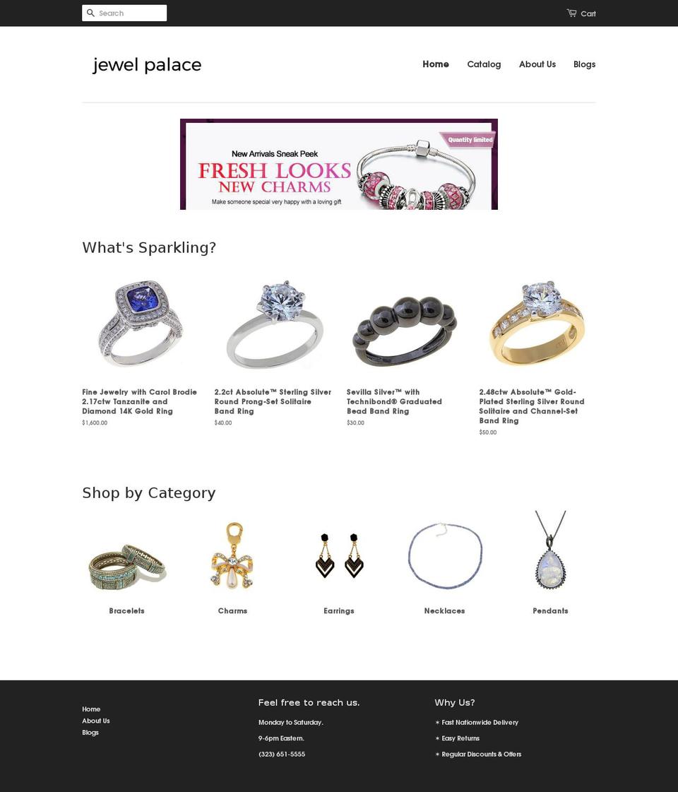 spring-jewelers.com shopify website screenshot