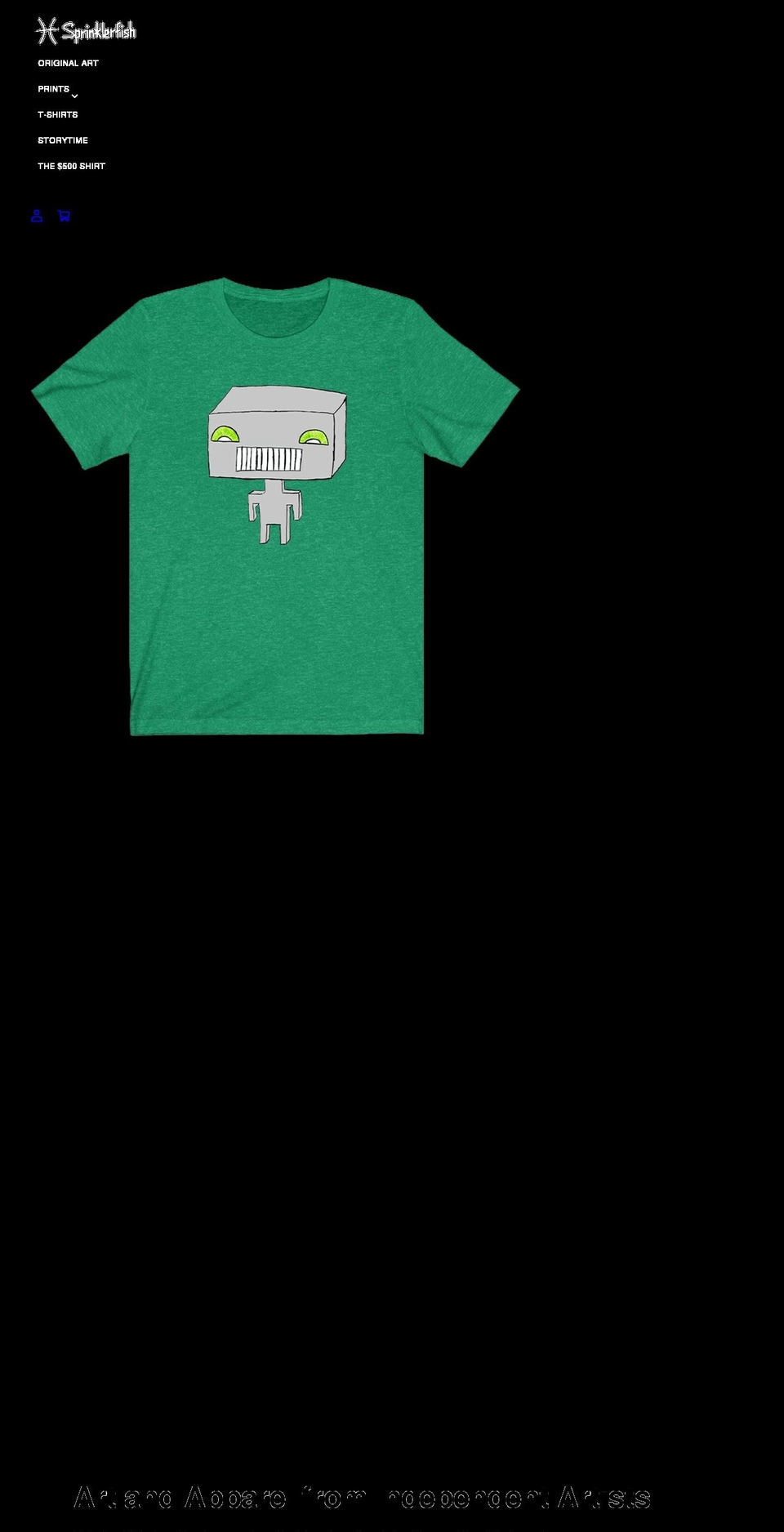 sprinklerfish.com shopify website screenshot