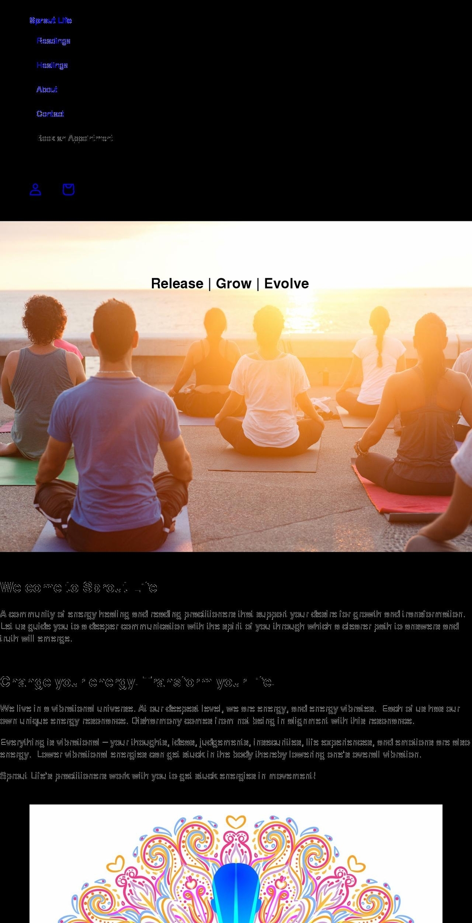 sproutlife.com shopify website screenshot
