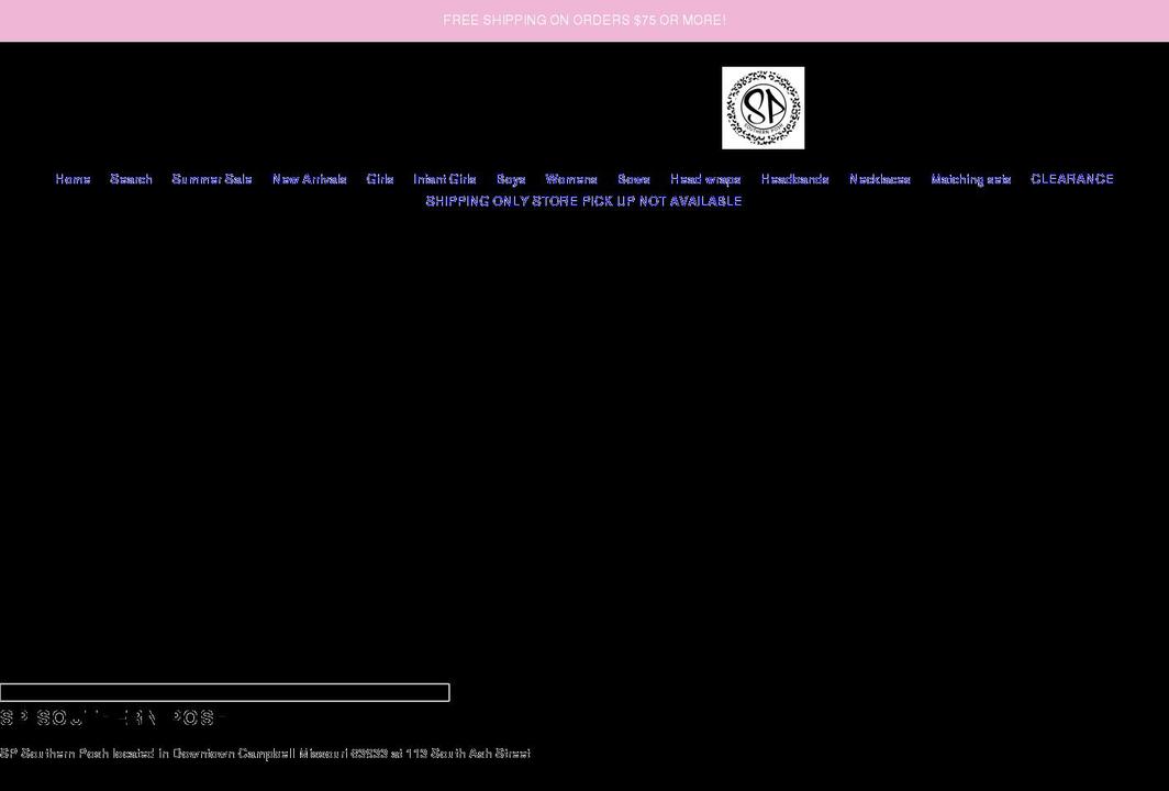 spsouthernposh.com — Shopify storefront screenshot