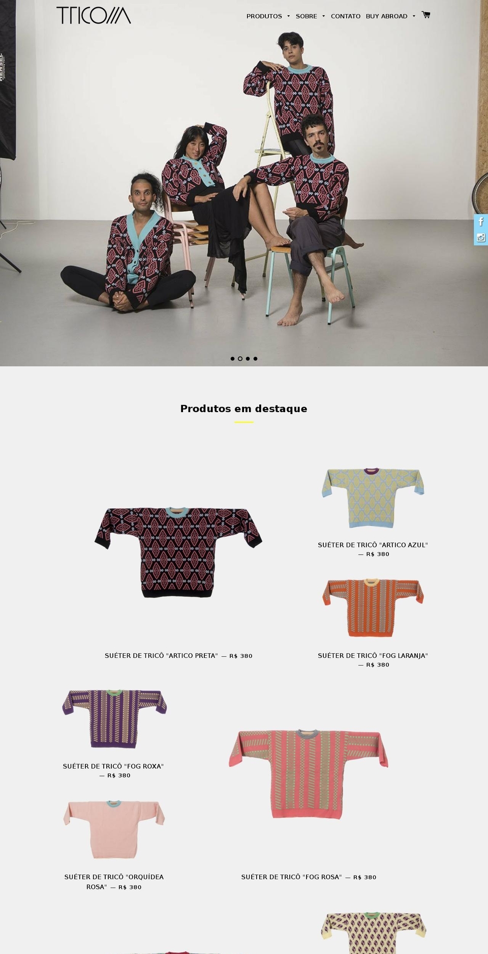 sptricoma.com — Shopify storefront screenshot