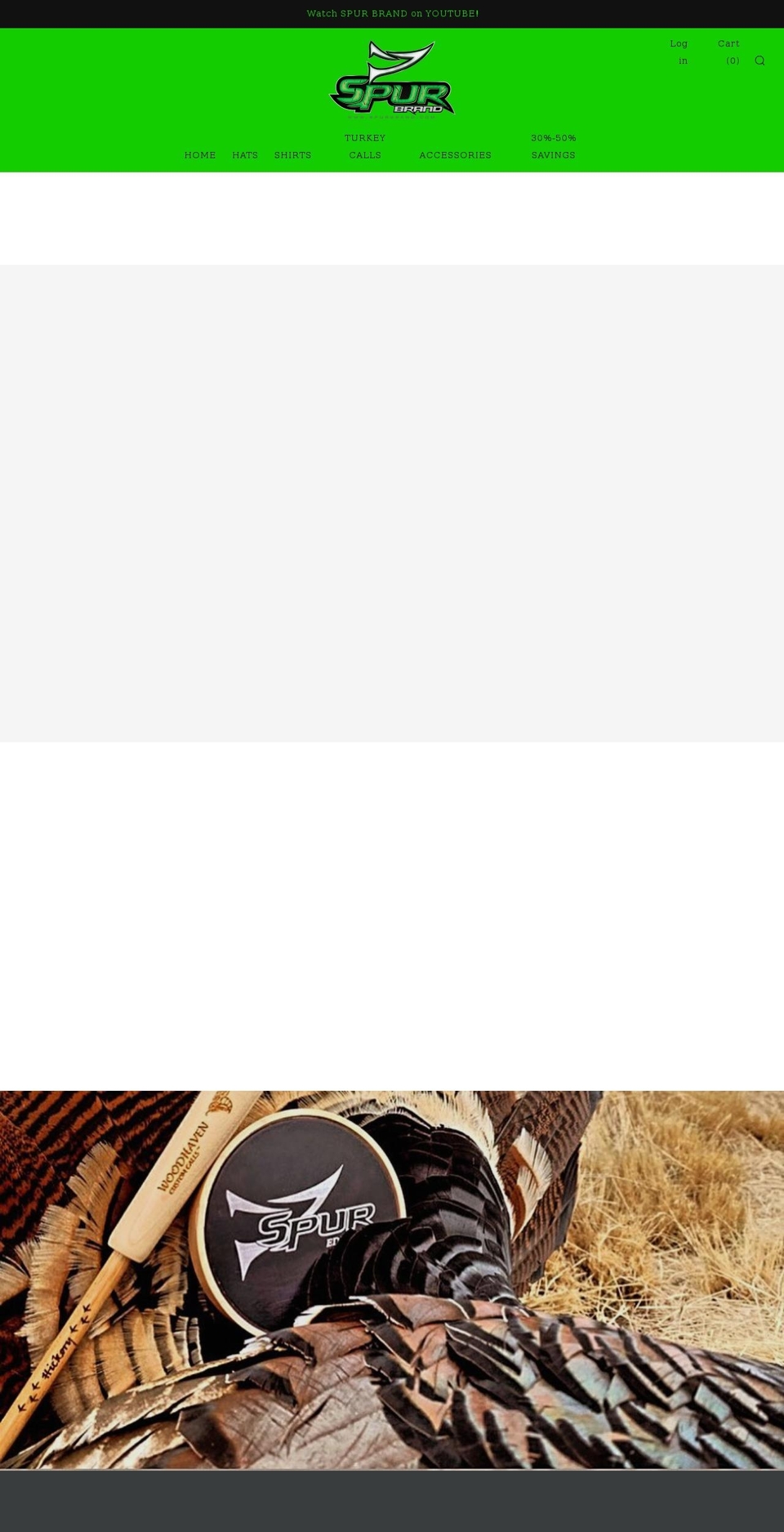 spurbrand.com shopify website screenshot
