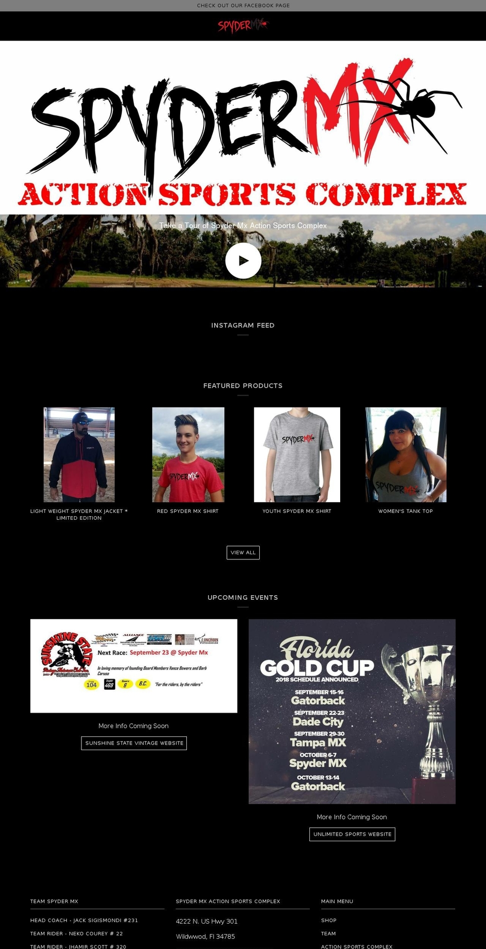 spydermx.com shopify website screenshot