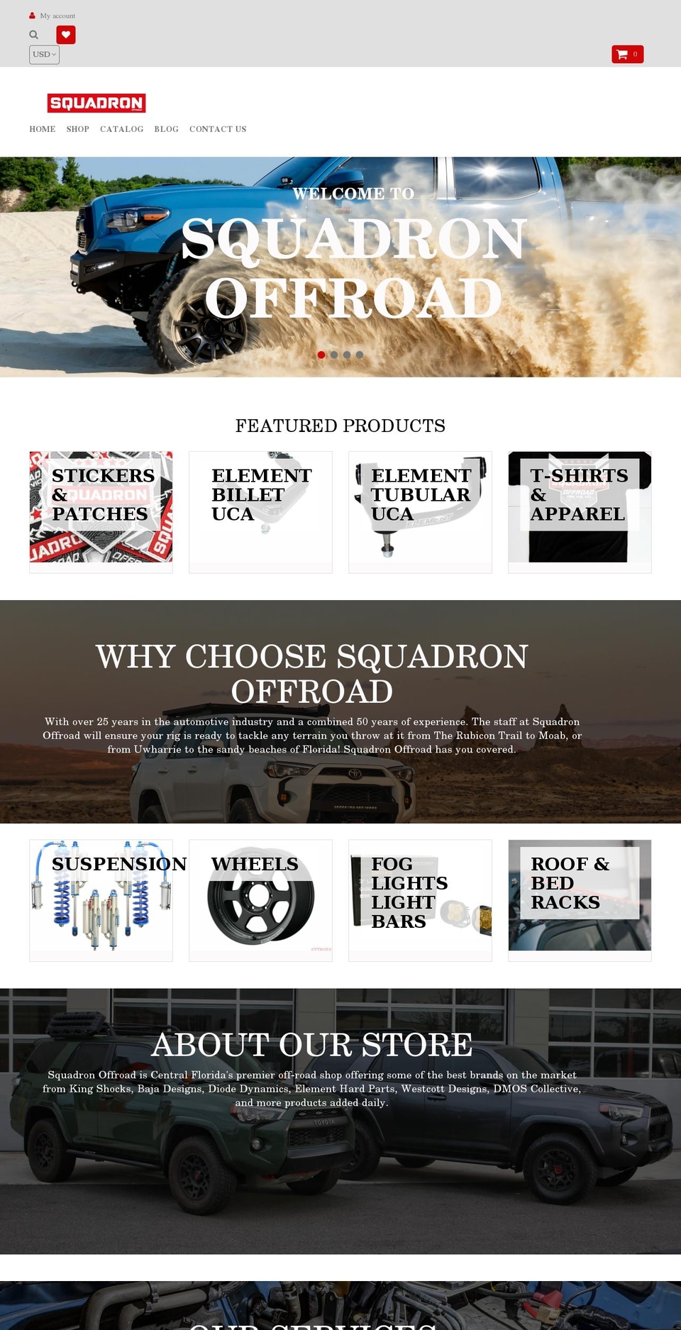 Theme-kardone-auto-parts Shopify theme site example squadronoffroad.com