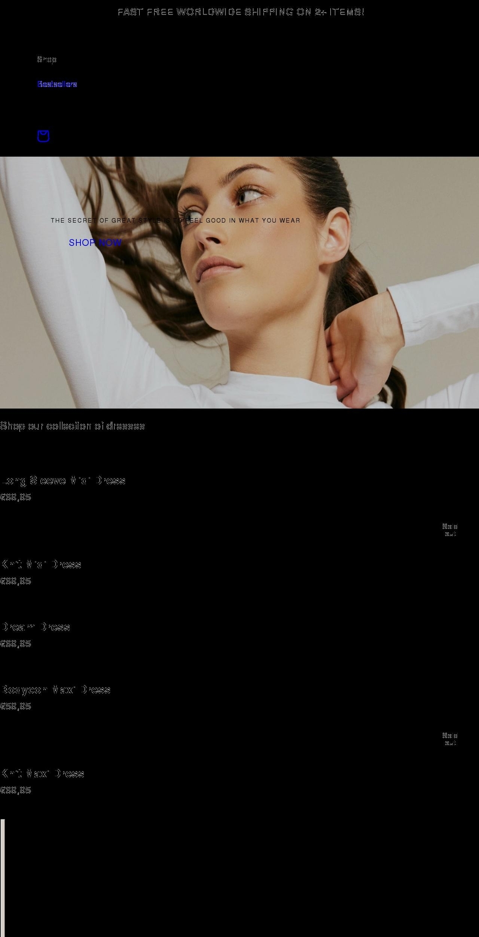 squadthelabel.com shopify website screenshot