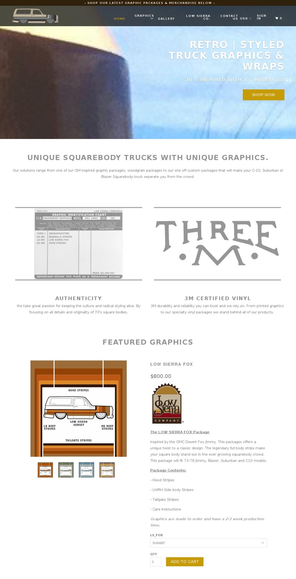 squarebodygraphics.com — Shopify storefront screenshot