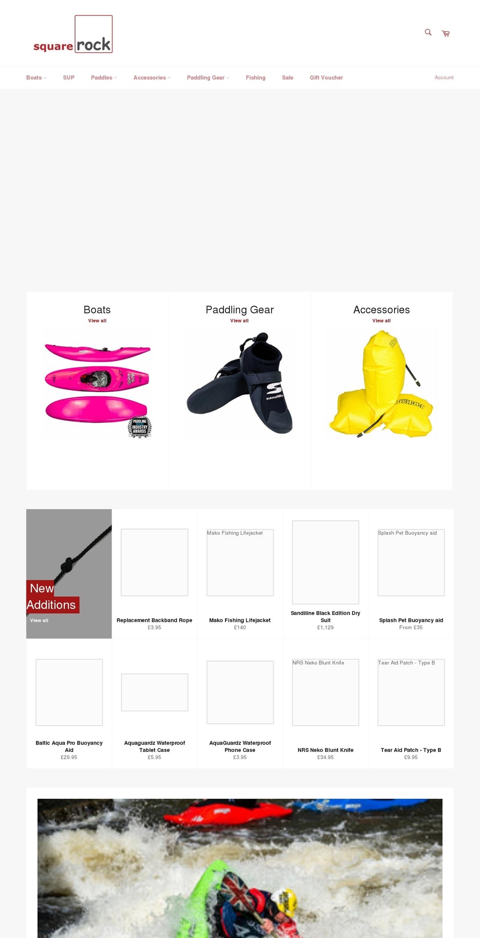 squarerock.co.uk shopify website screenshot