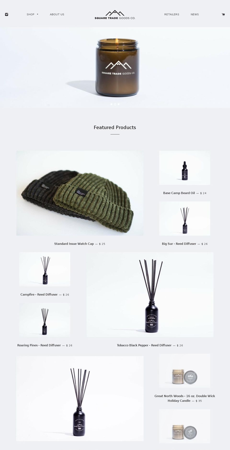 squaretradegoodsco.com shopify website screenshot