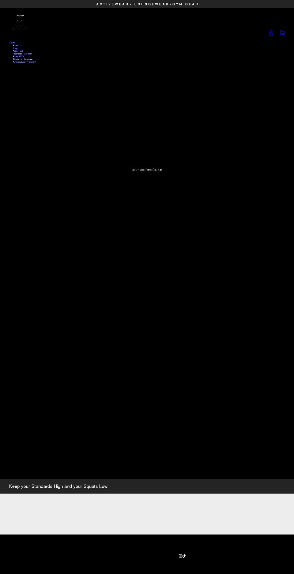 squatsquad.com shopify website screenshot