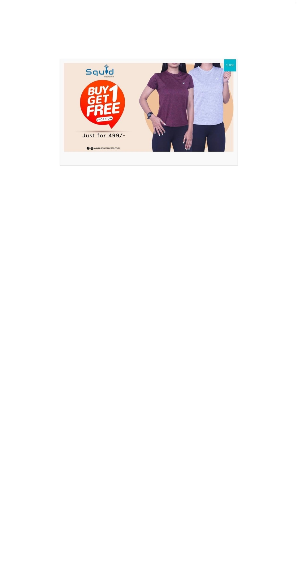 squidwears.com — Shopify storefront screenshot