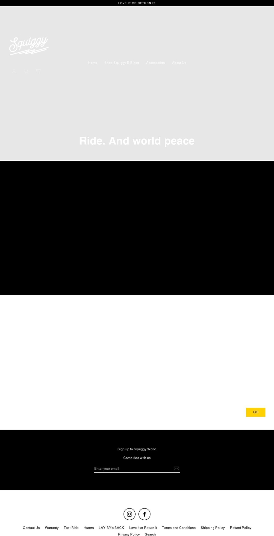 squiggy.com shopify website screenshot