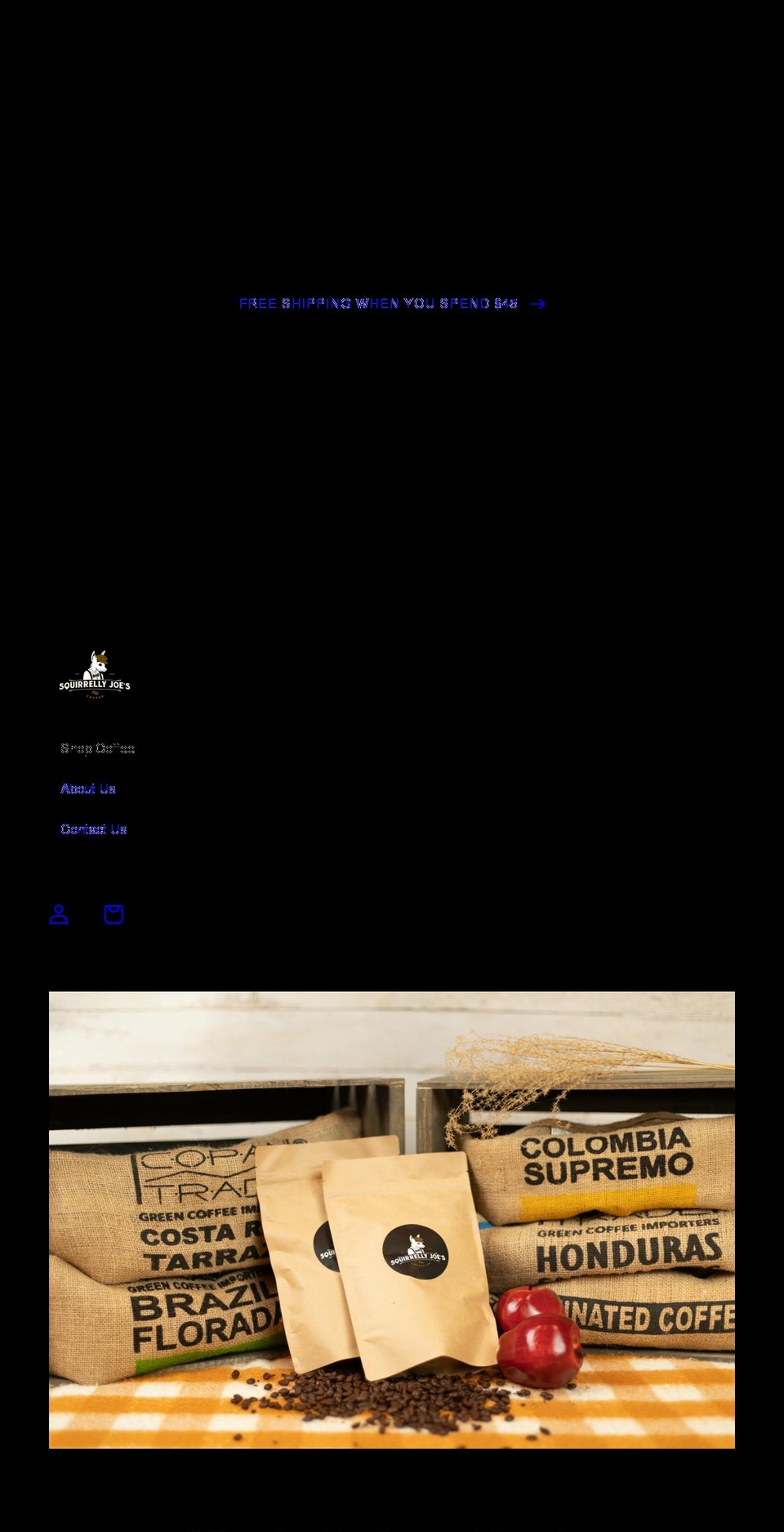 squirrellyjoes.com shopify website screenshot