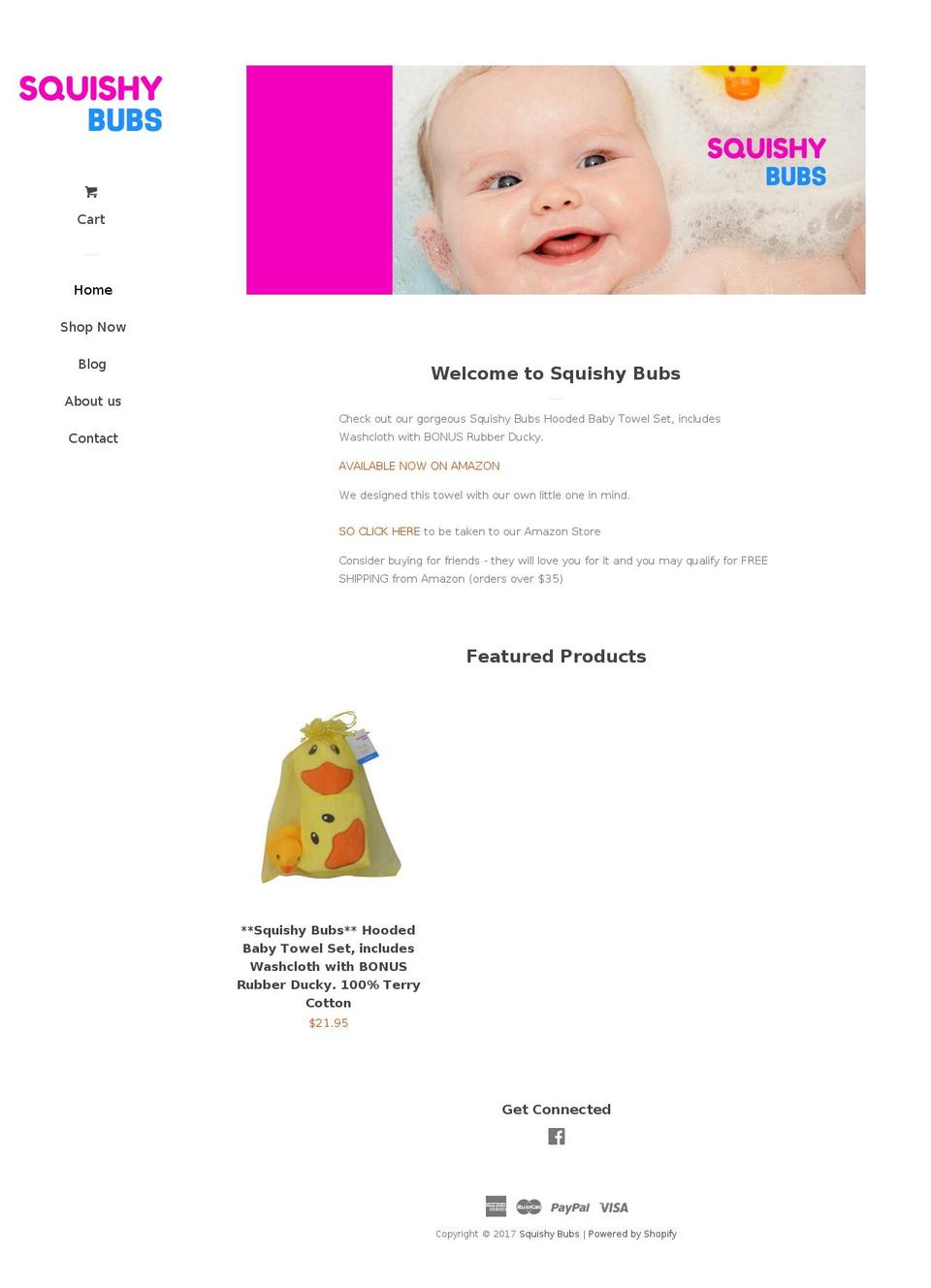 squishybubs.com shopify website screenshot