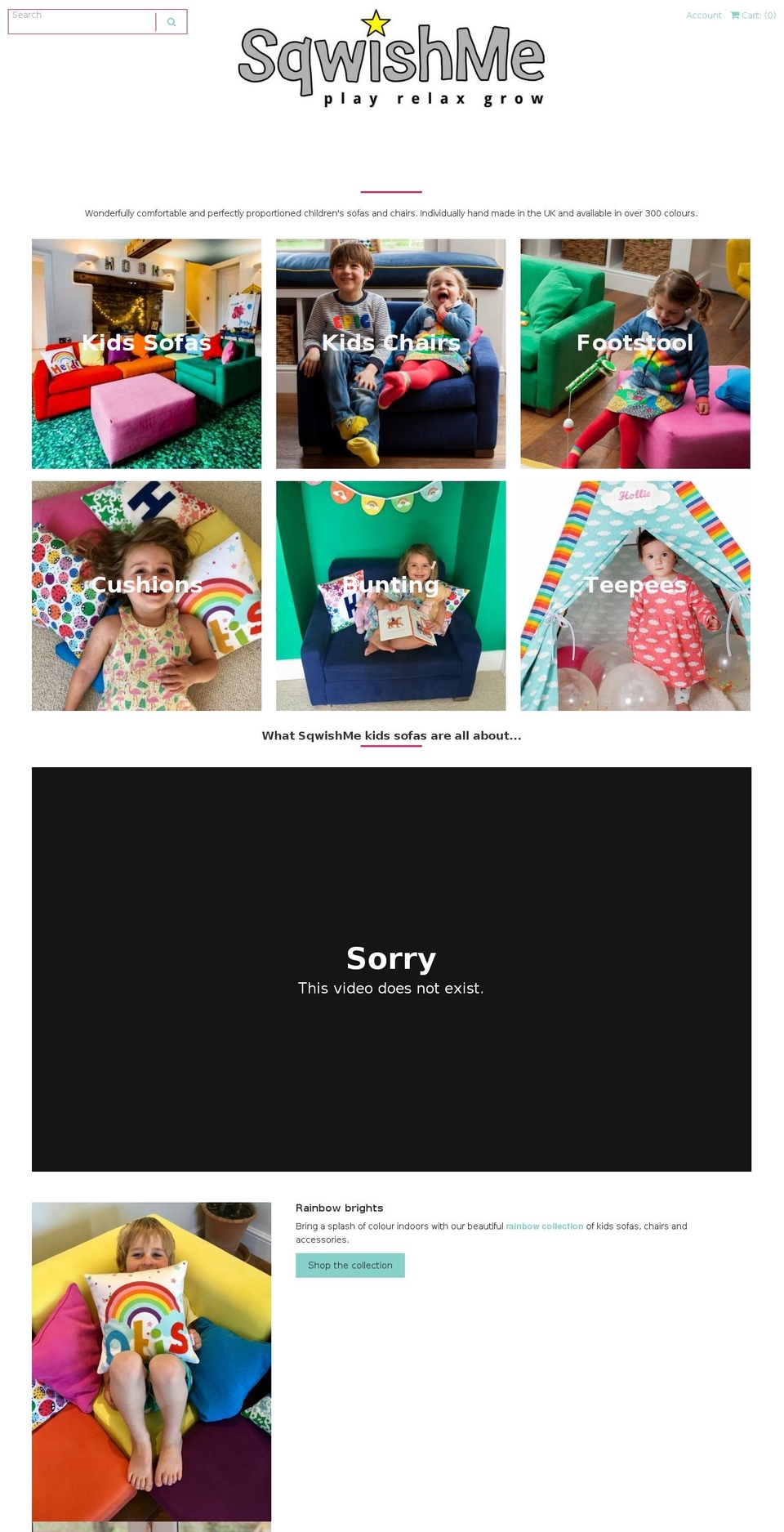 sqwishme.com — Shopify storefront screenshot