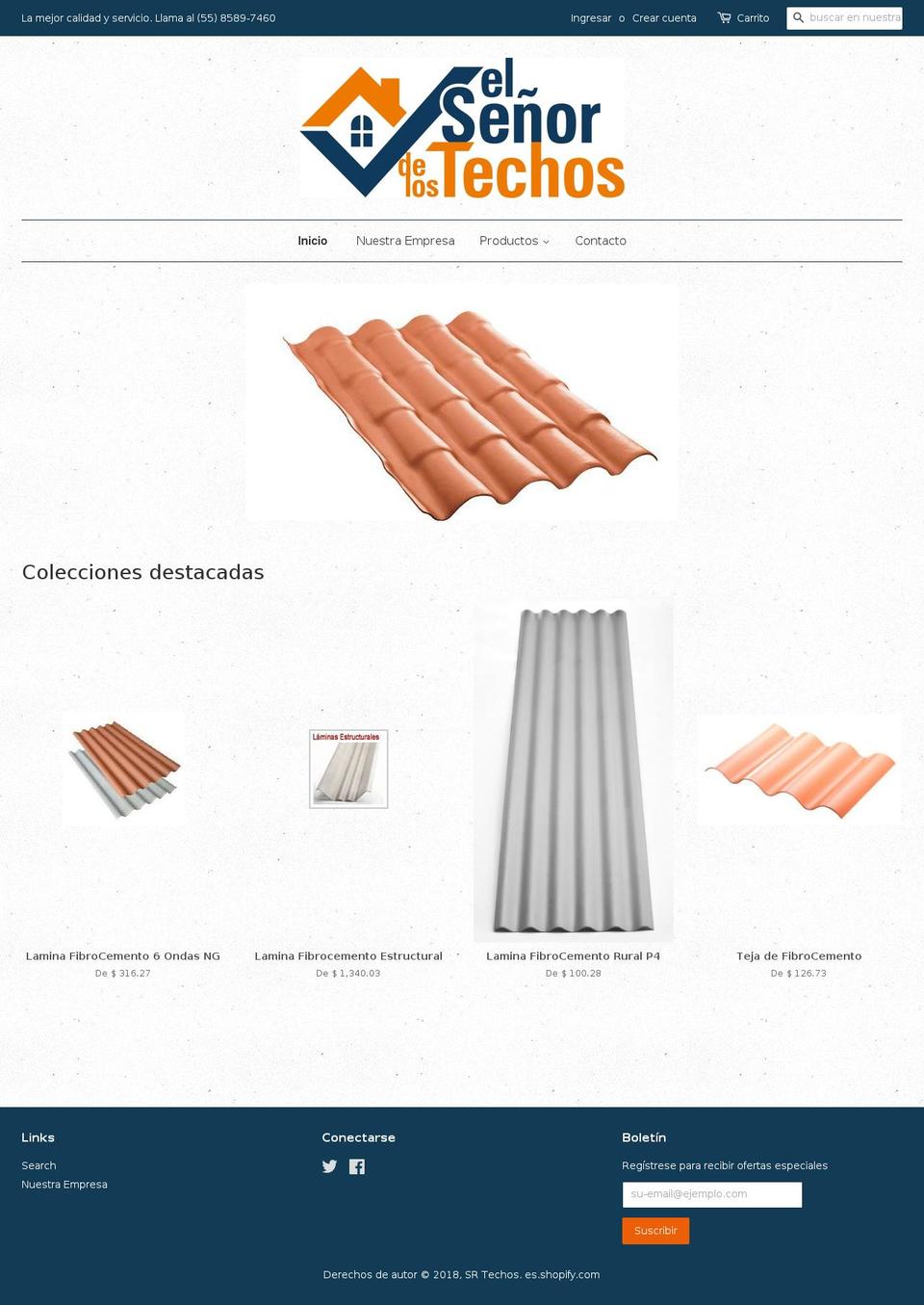 srtechos.com — Shopify storefront screenshot