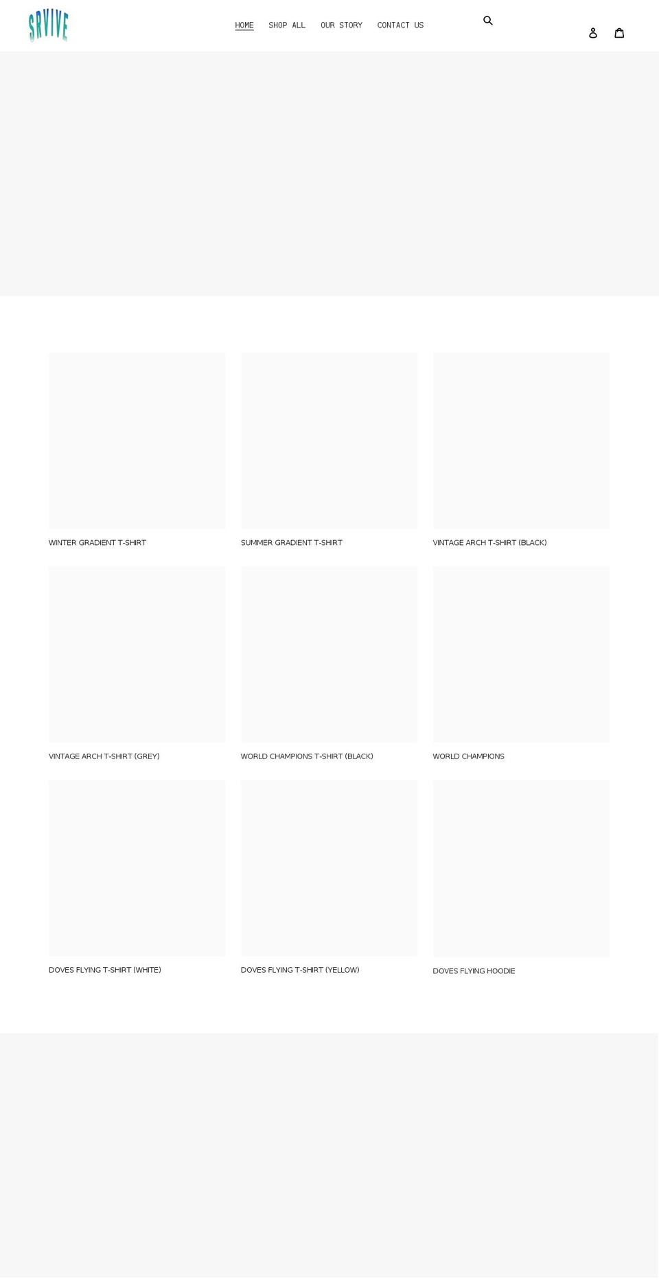 srviveathletics.com shopify website screenshot